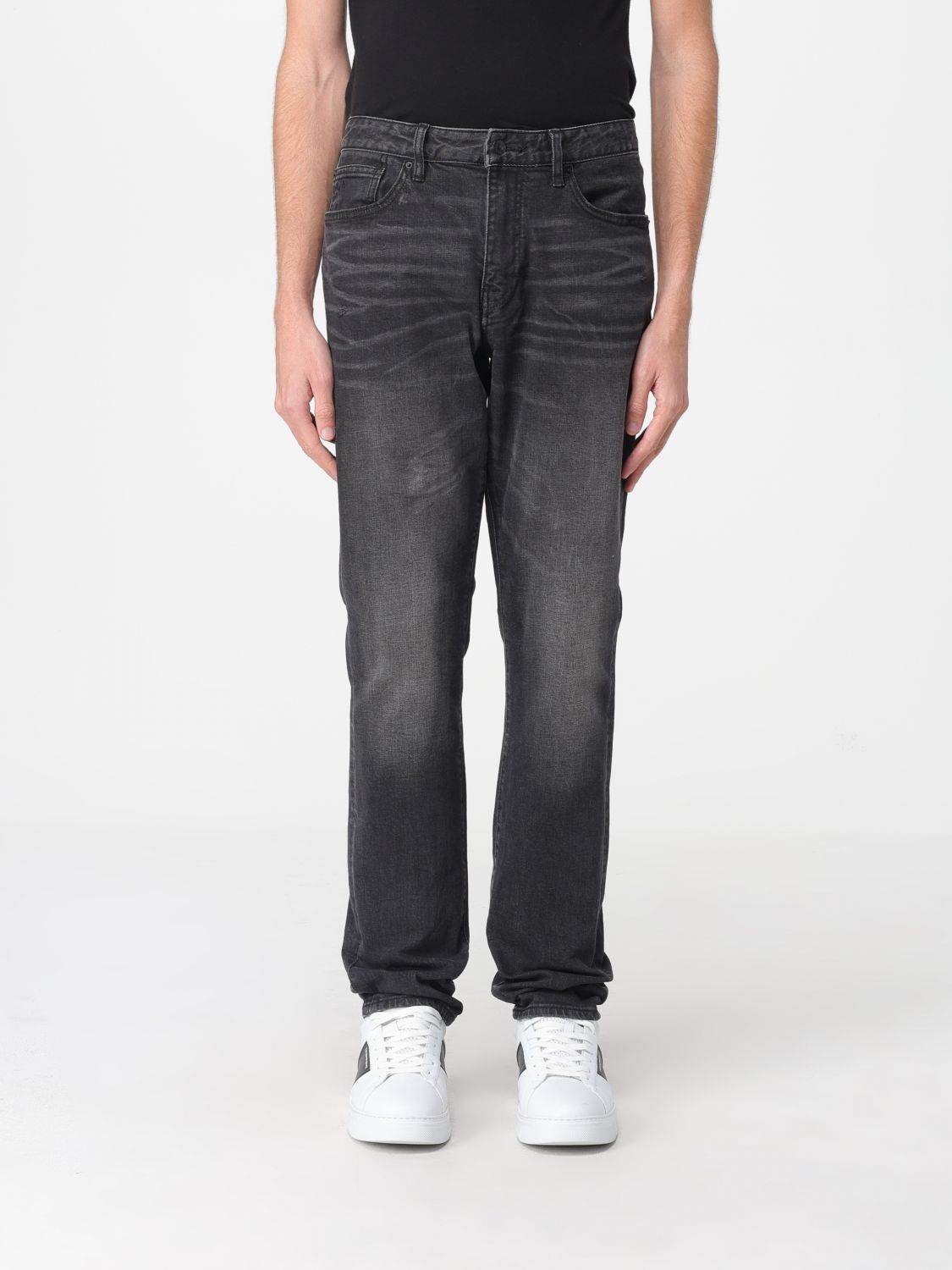 Jeans Men color Grey