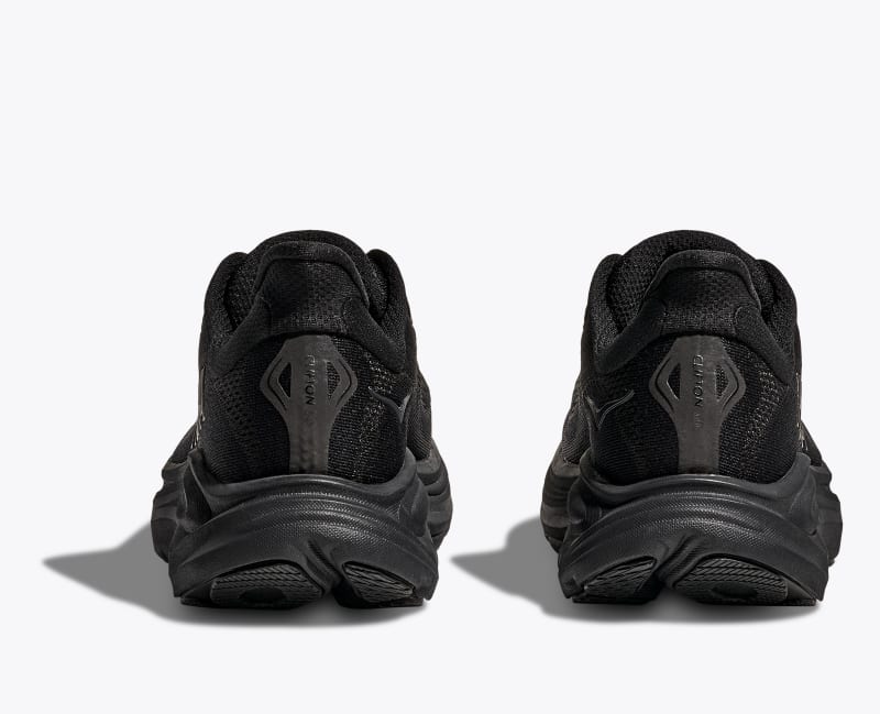 HOKA Women's Clifton 10 Shoes in Black/Black