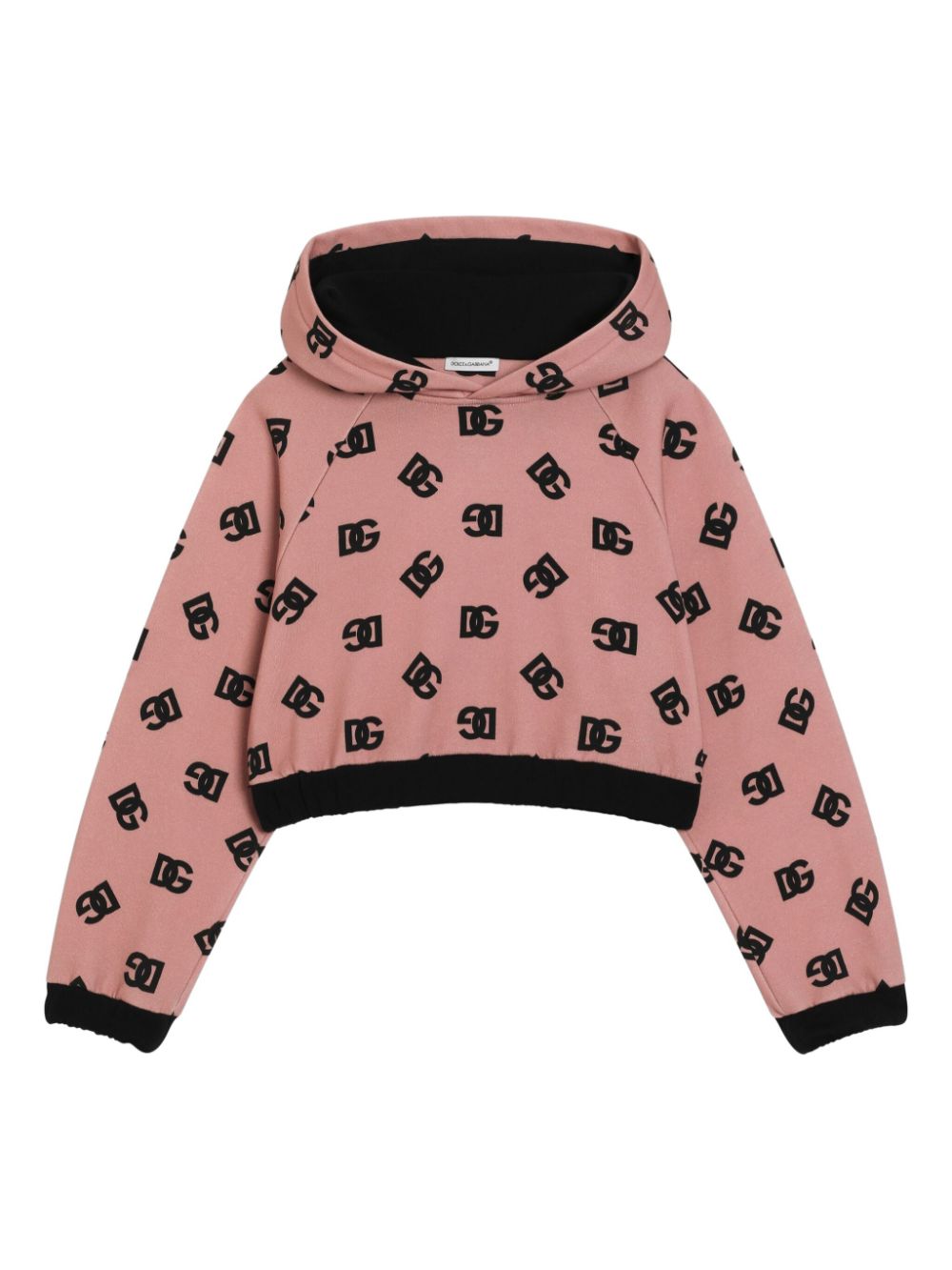 Logo-detail hoodie - Pink