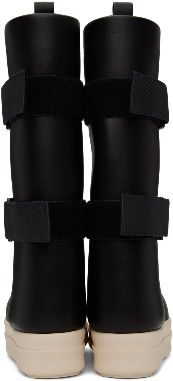 Rick Owens Black Splint Boots