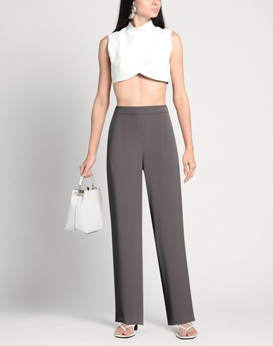 P. a.r. o.s. h. Woman Pants Grey Size S Polyester