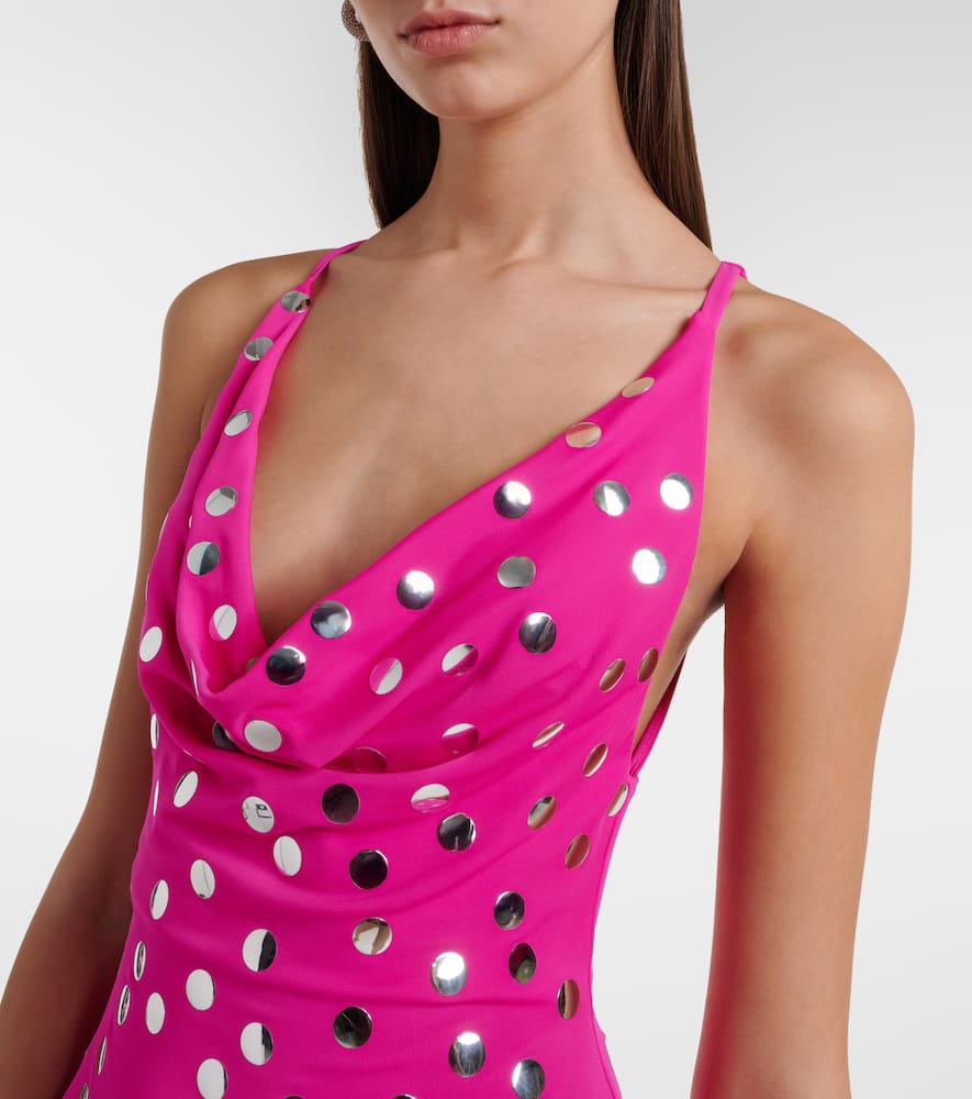 Polka-dot gown