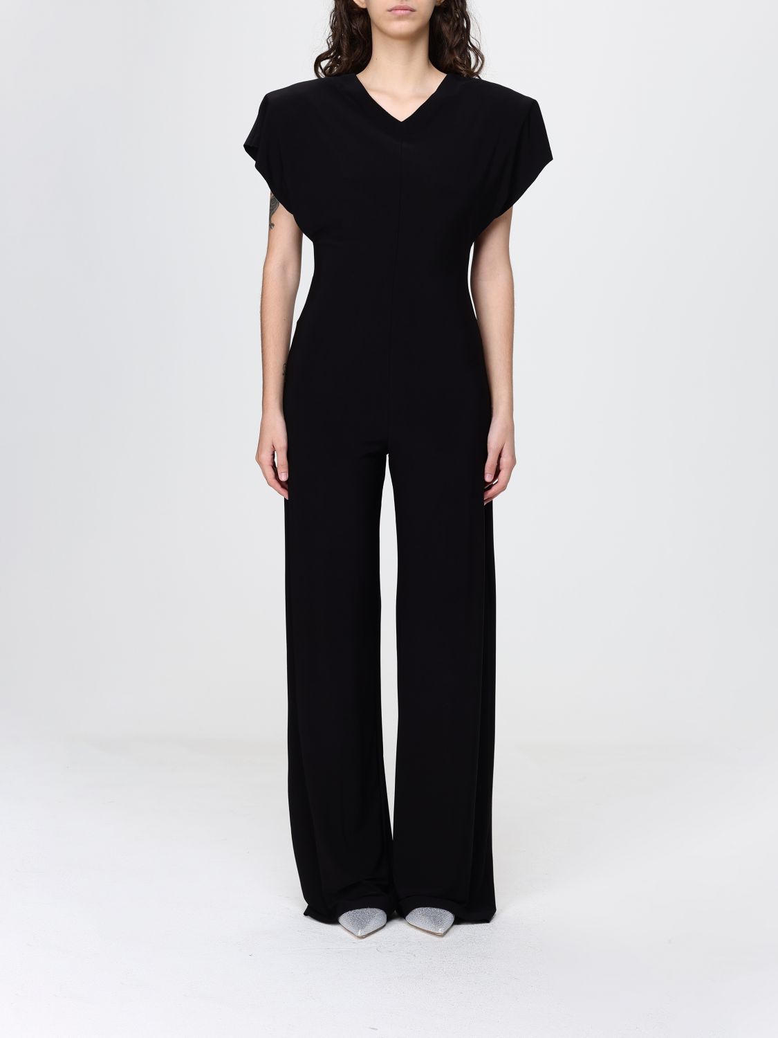 Jumpsuit Woman color Black