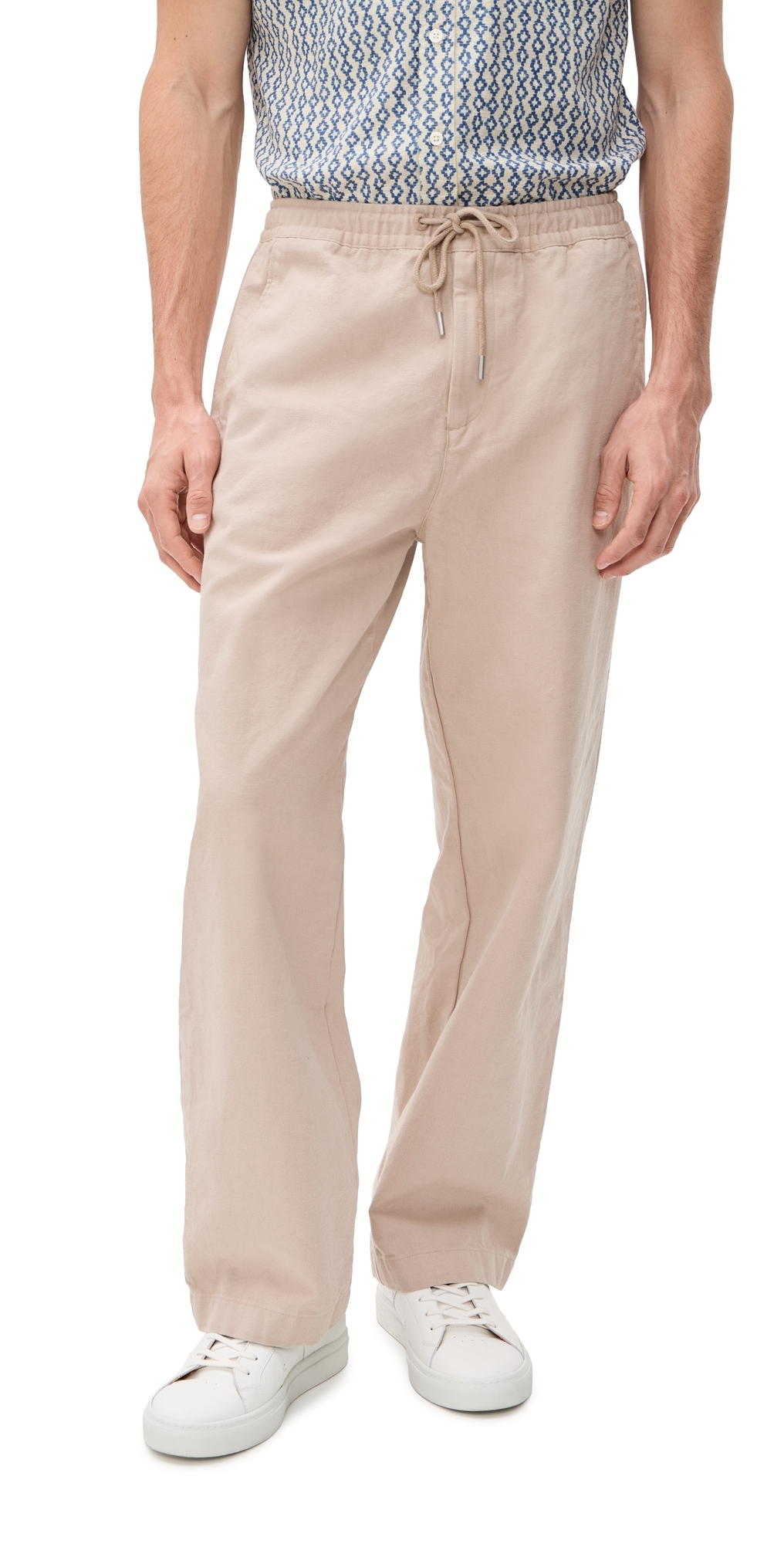 Panama Twill Trousers Sand
