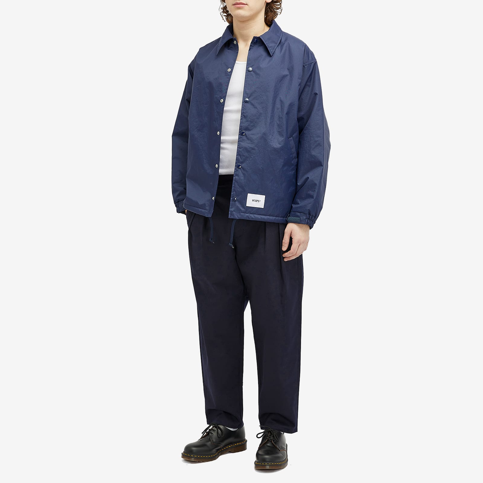 Men's 07 Boa Lined Coach Jacket in Navy
