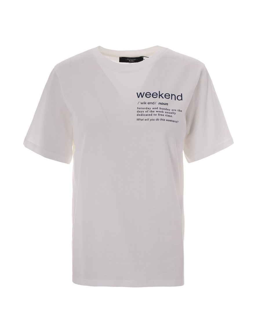 White Graphic Crew Neck T-Shirt