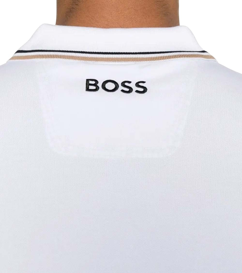 Stretch Cotton Blend Polo Shirt