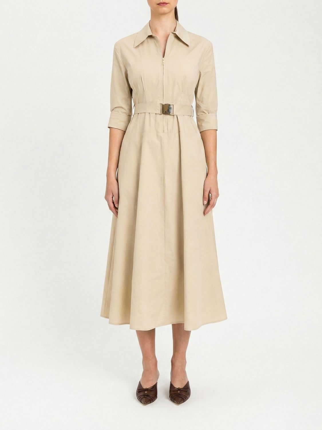 Dress Woman color Beige