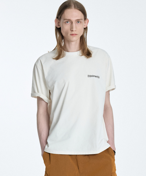 CRS "Toray Fabric" Movimento Short Sleeve T-Shirt White