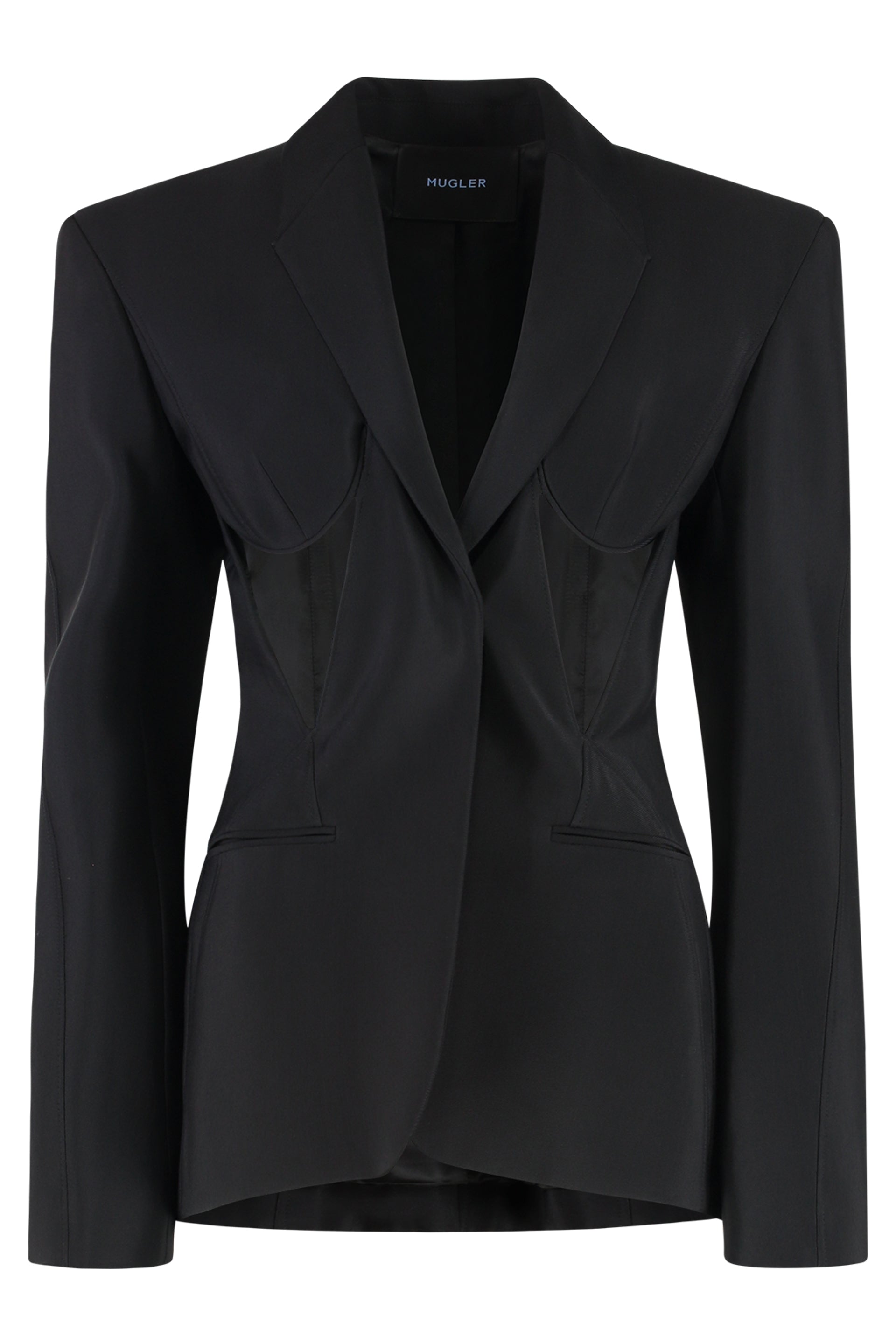 Single-Breasted One-Button Jacket