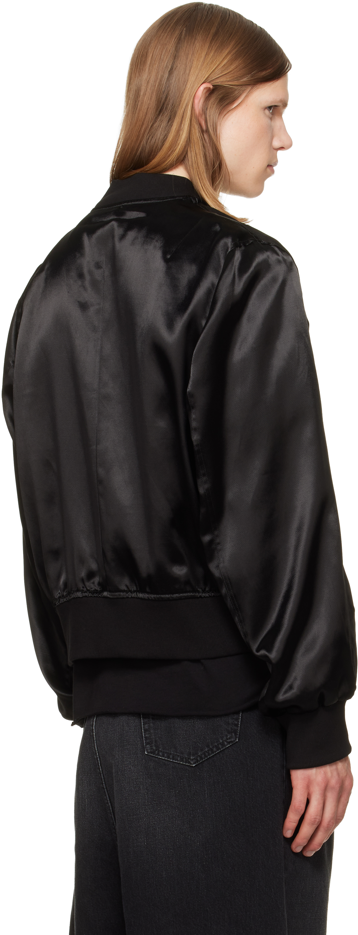 Black Hampton Varsity Jacket