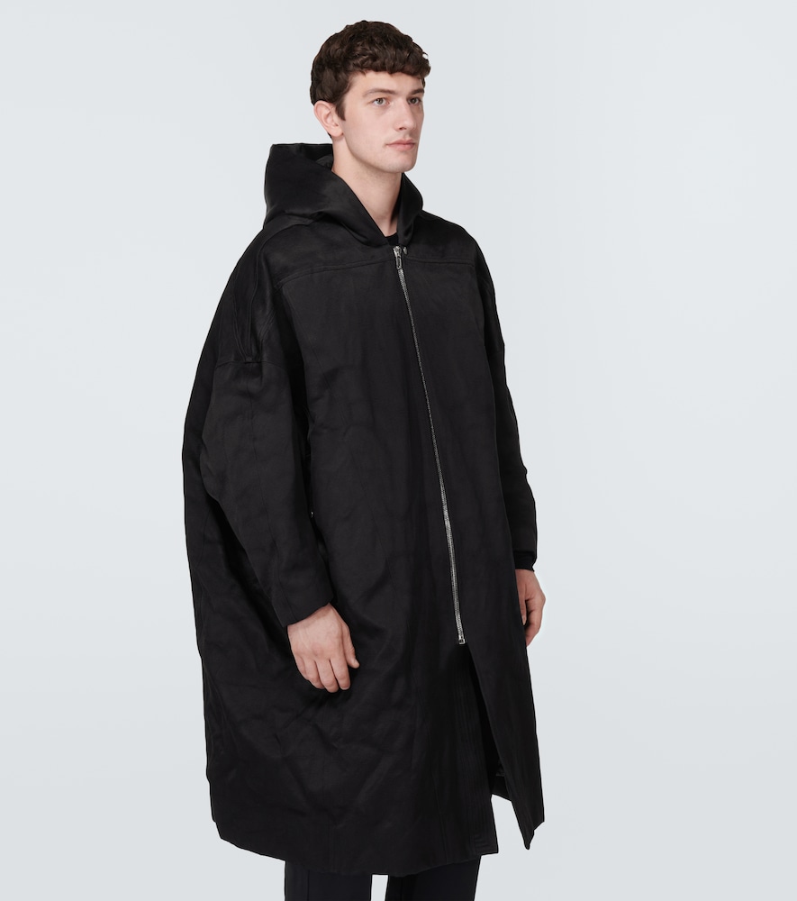 Jumbo Peter cotton and silk down coat