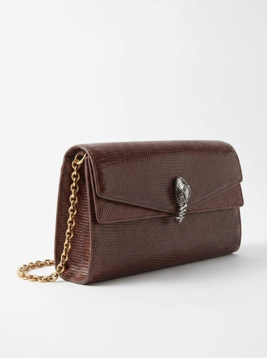 Dionysus lizard small shoulder bag