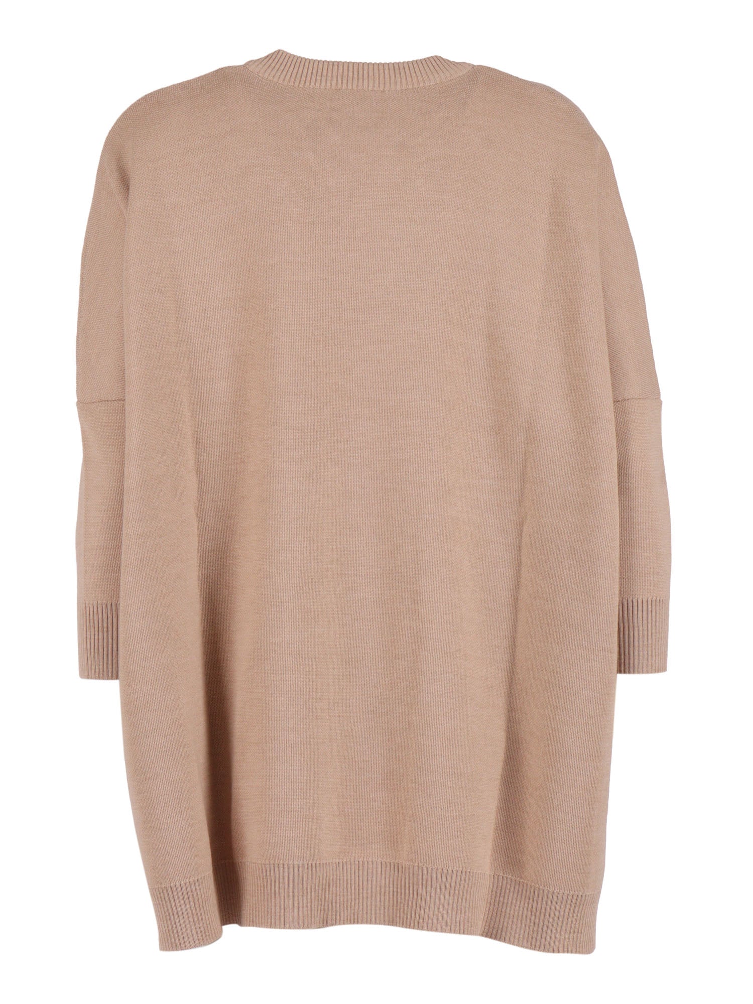 Fendi Jr Abito Wool Knit Logo