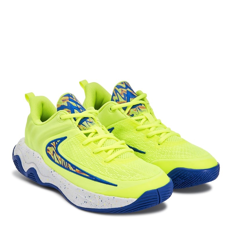 Kids' Giannis Immortality 4 Basketball Shoe Big Kid Shoes (Green/Blue)