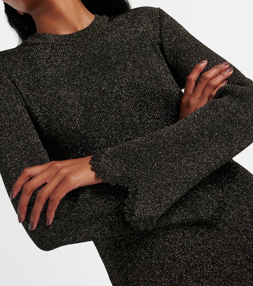 Chloé Scalloped sweater dress