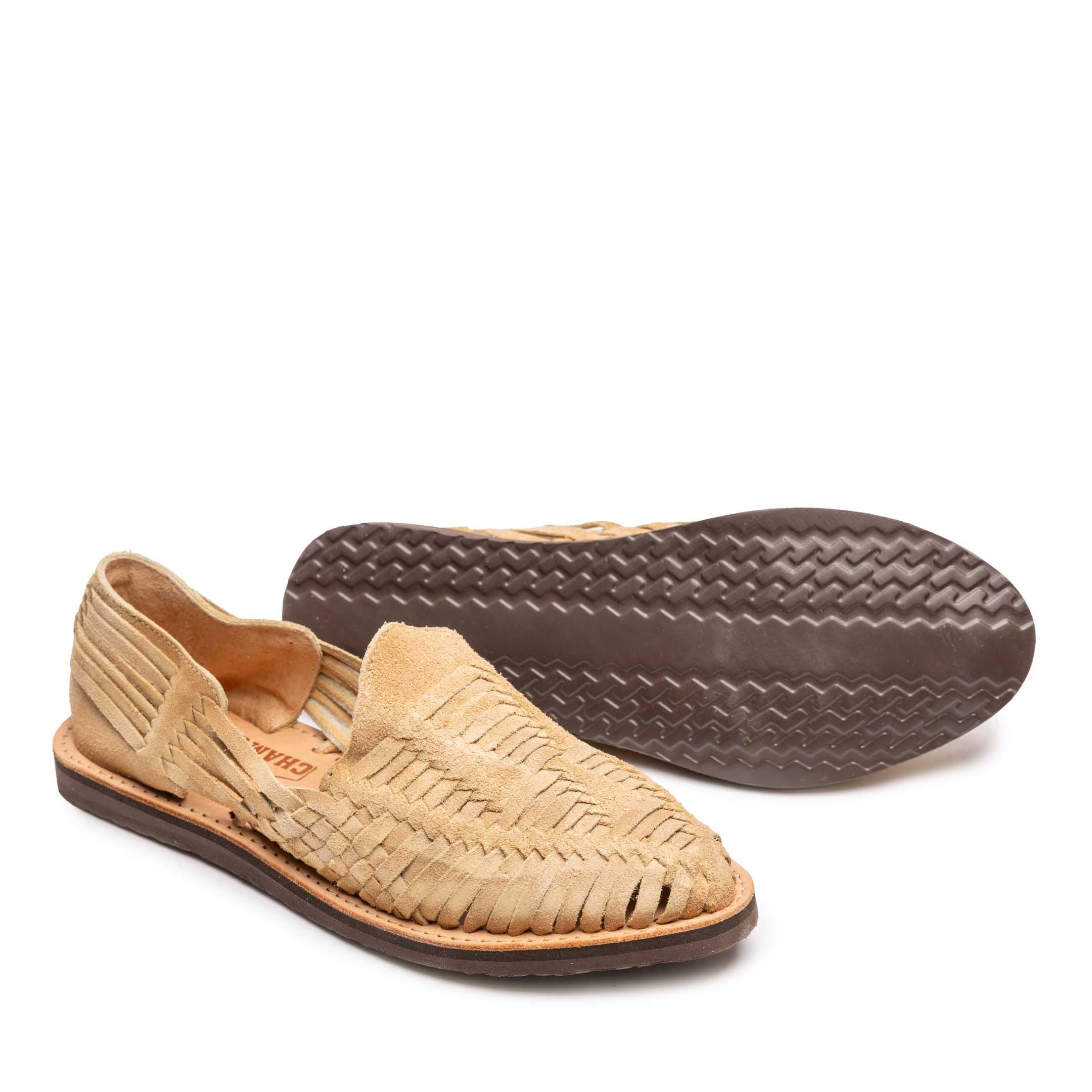 Cancun Sandal Khaki Suede