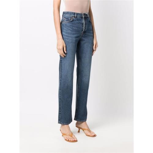 Slim-cut denim jeans - Blue