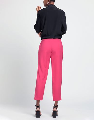 Woman Pants Fuchsia Size 8 Polyester, Elastane