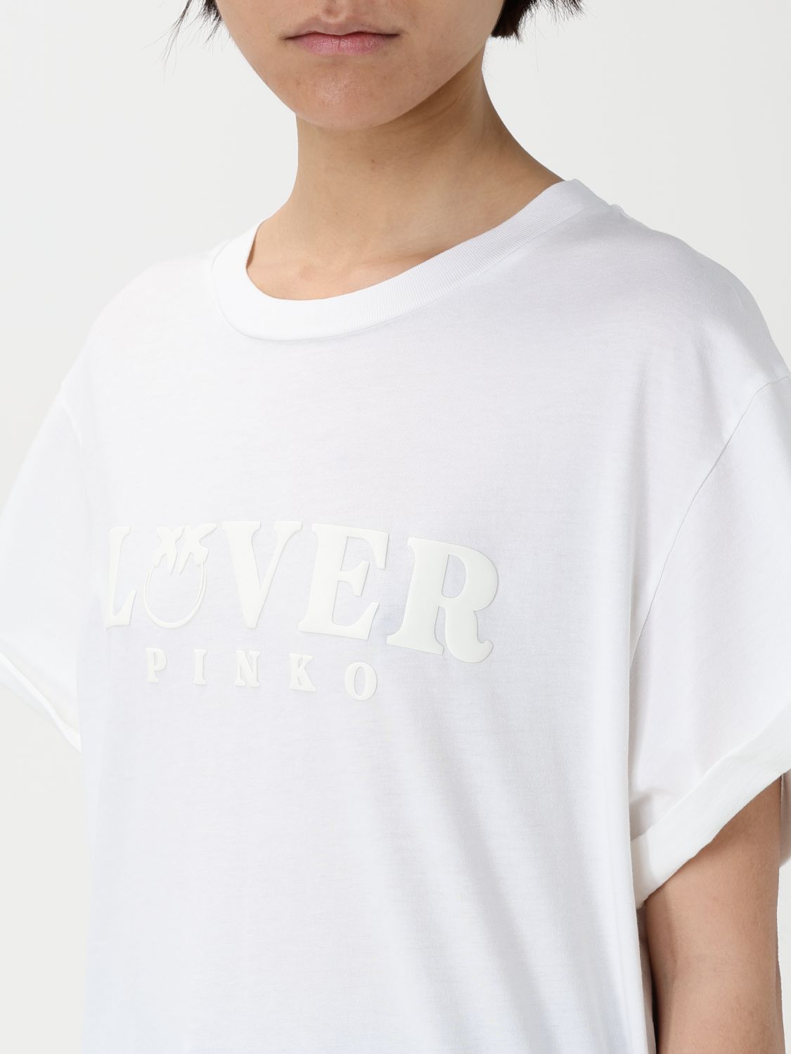 T-Shirt PINKO Woman color White