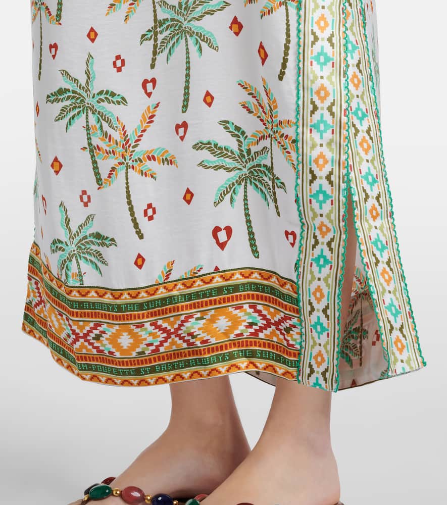 Poupette St Barth Cassandra floral minidress