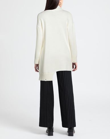 Woman Turtleneck Ivory Size S Acrylic, Wool