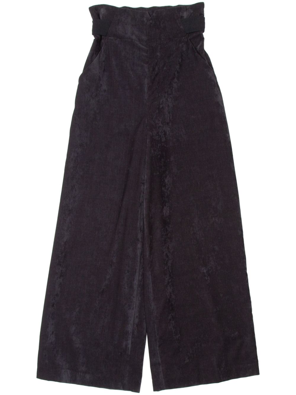 Velvet trousers - Neutrals