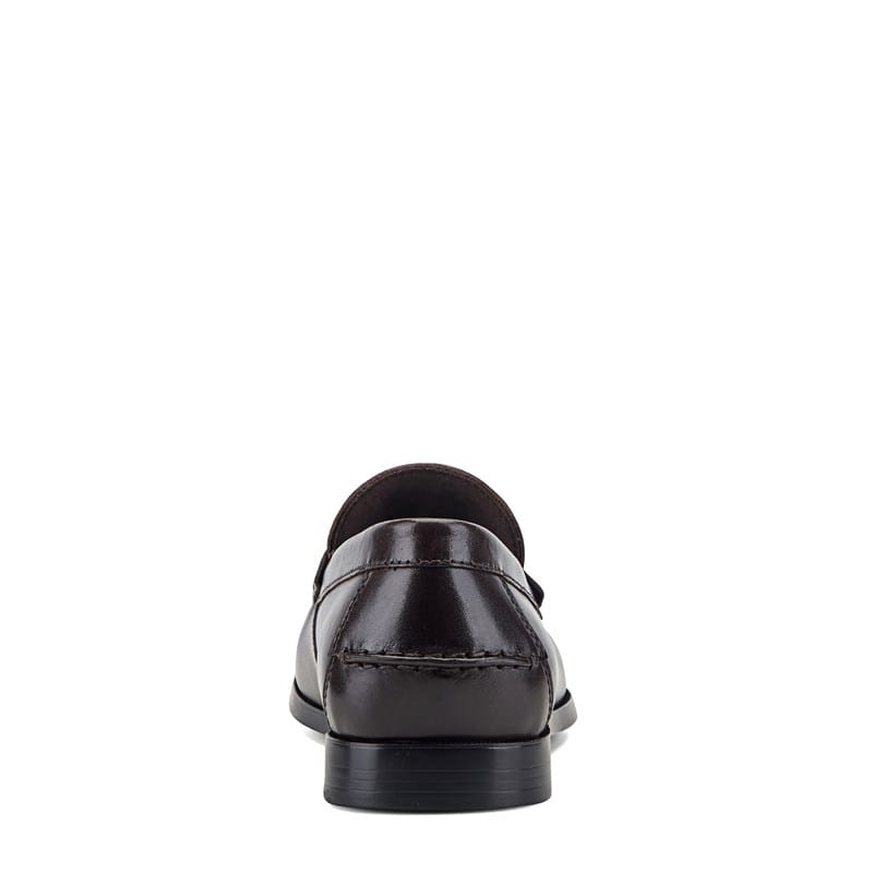 Men's Willcox Penny Loafers (Dark Brown Leather)