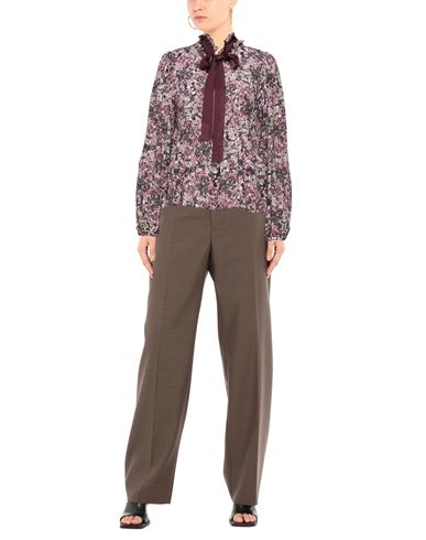 Woman Top Purple Size 6 Silk