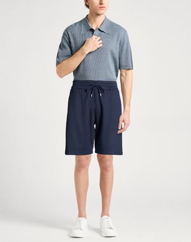 Man Shorts & Bermuda Shorts Midnight blue Size XXL Viscose