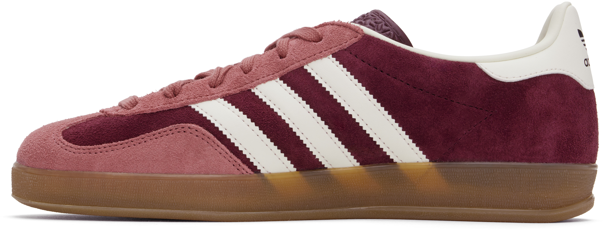 adidas Originals | adidas Originals Burgundy & Pink Gazelle Indoor Sneakers | Realry adidas Originals | adidas Originals Burgundy & Pink Gazelle Indoor Sneakers | Realry