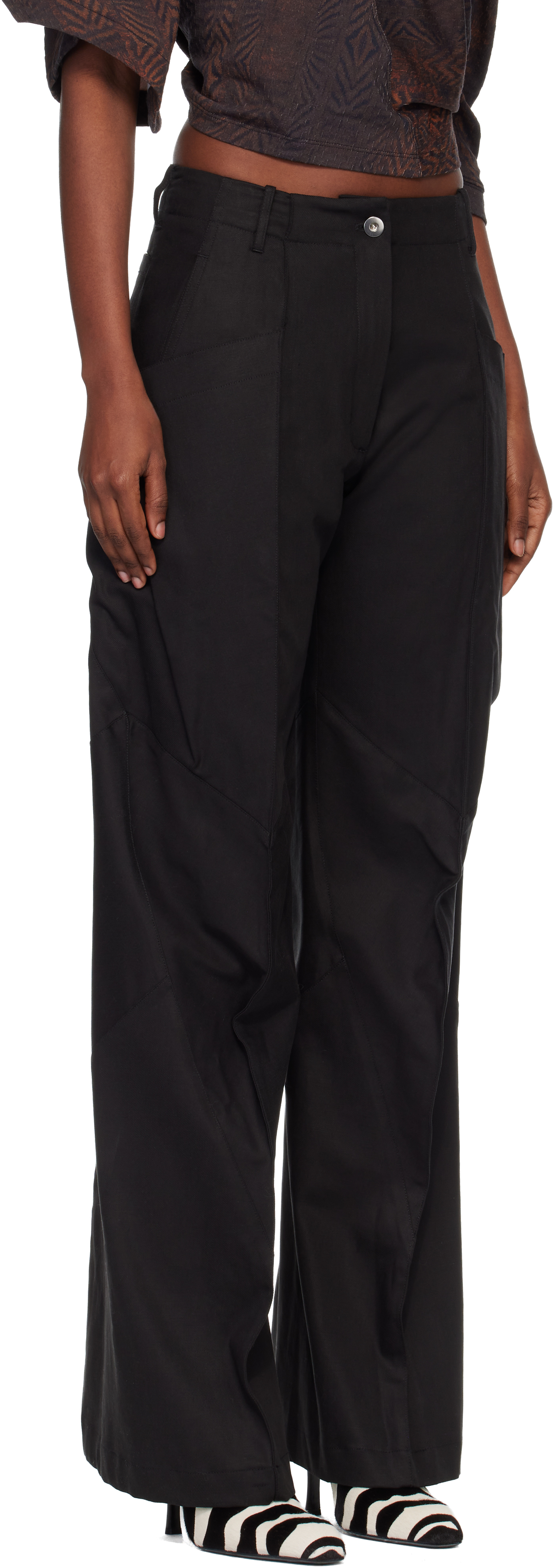 Black Centennial Trousers