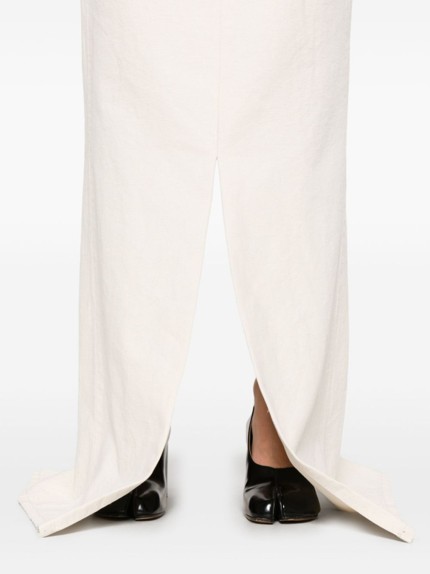 Buttoned Long Skirt