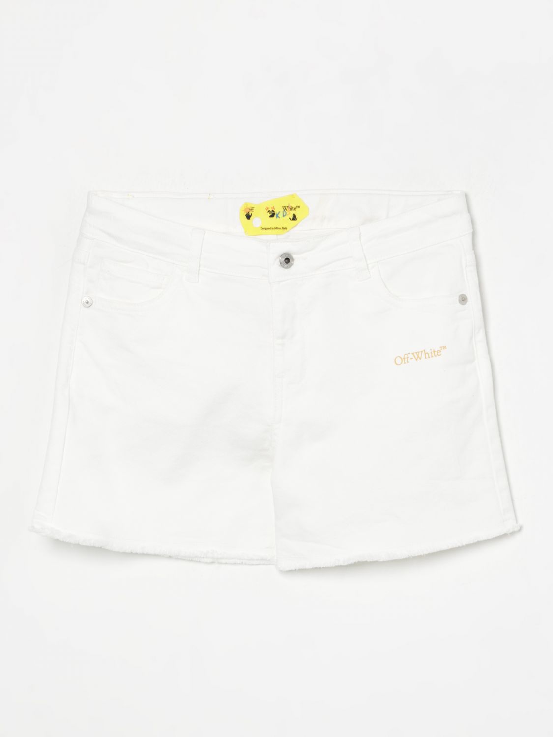 Short OFF-WHITE KIDS Kids color White