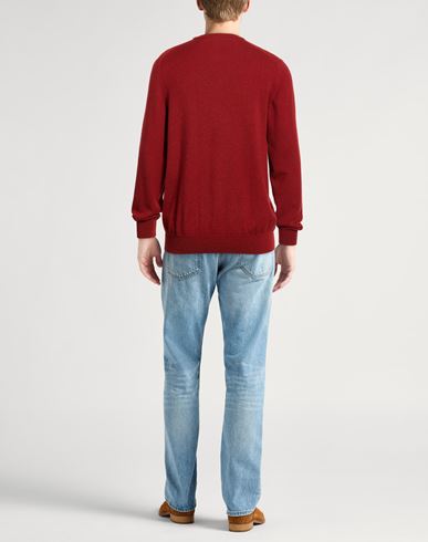 Man Sweater Rust Size 46 Cashmere