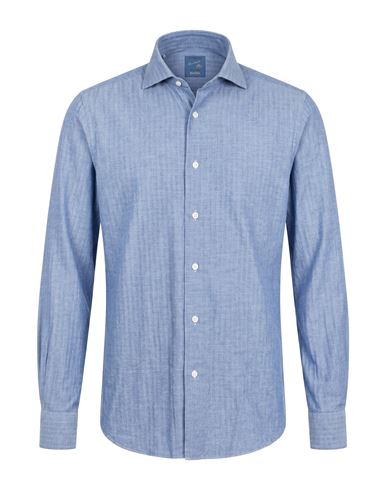 Man Shirt Slate blue Size 15 ¾ Cotton
