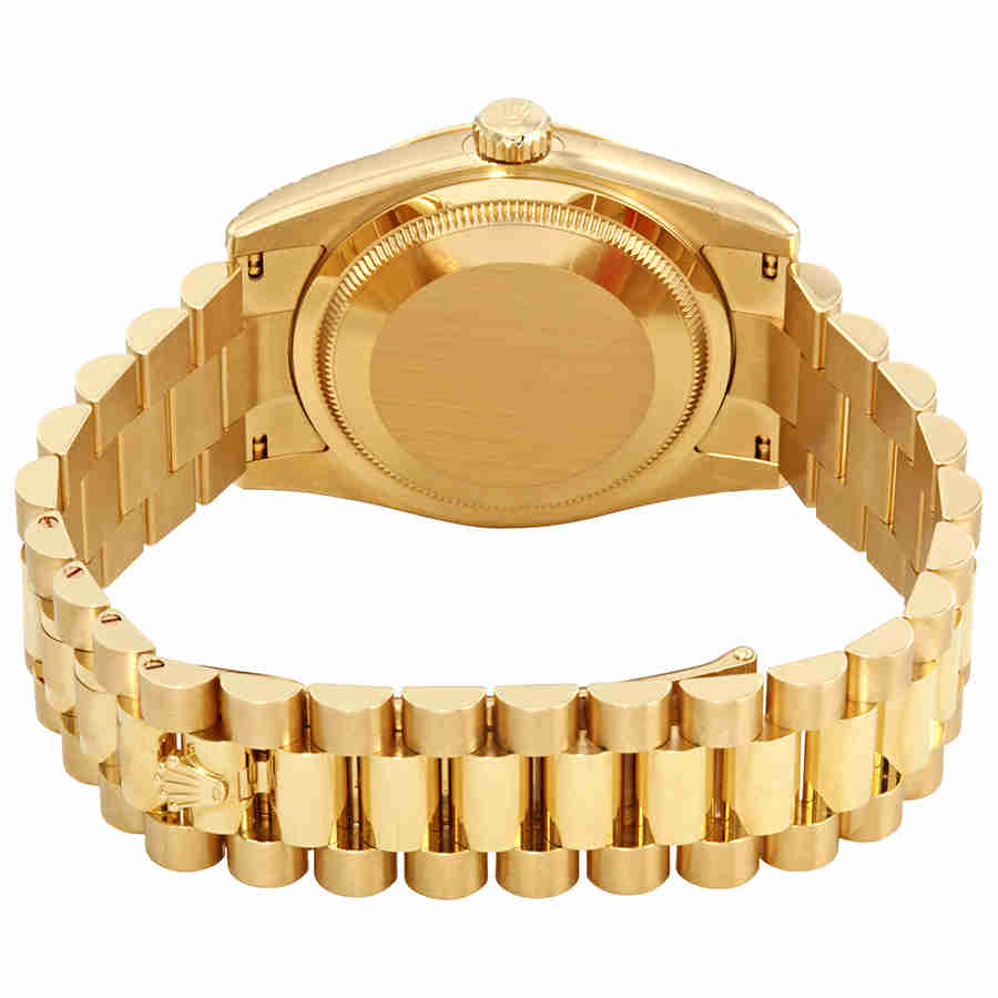 Day-Date Automatic Green Dial Mens 18kt Yellow Gold President Watch 118208GNSP