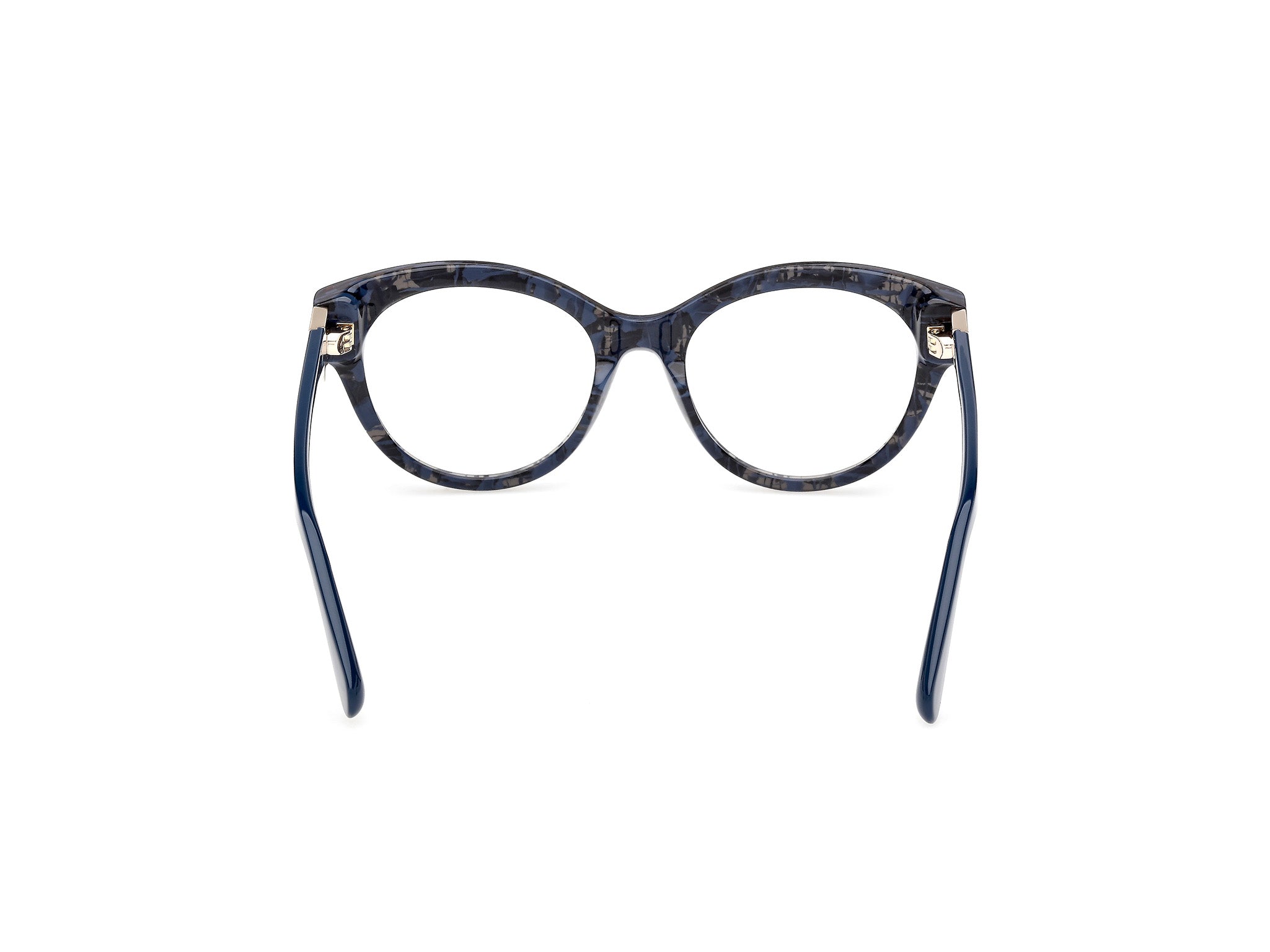 MAX&Co Mujer MAX&Co MO5192 092 Monturas ópticas Acetato Azul Redonda Norma