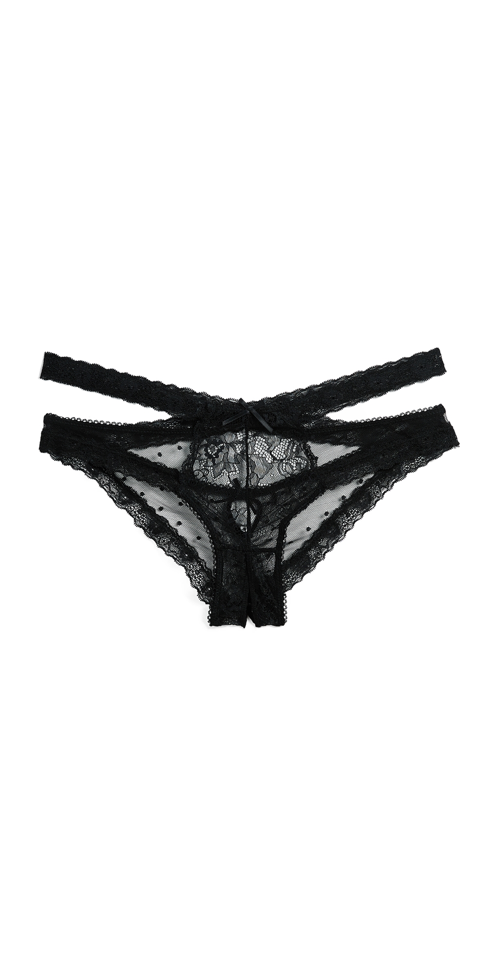Nichole Lace Panties Black