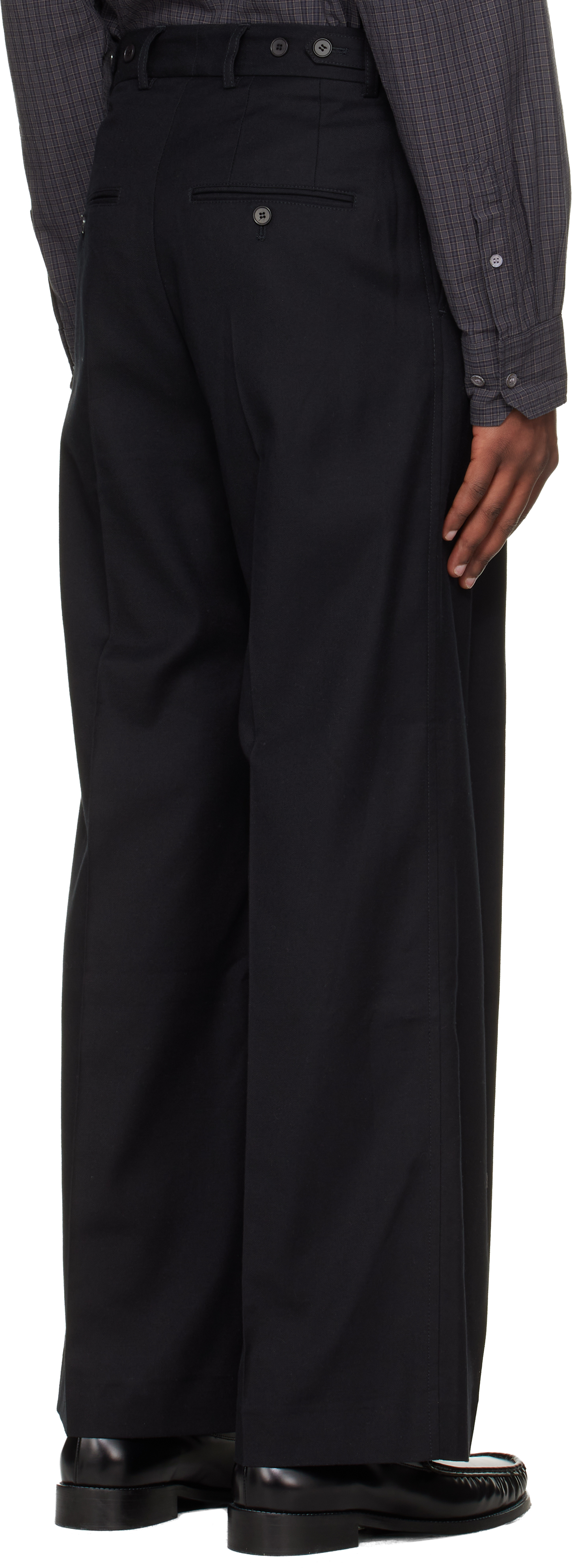 Black Loose-Fit Trousers