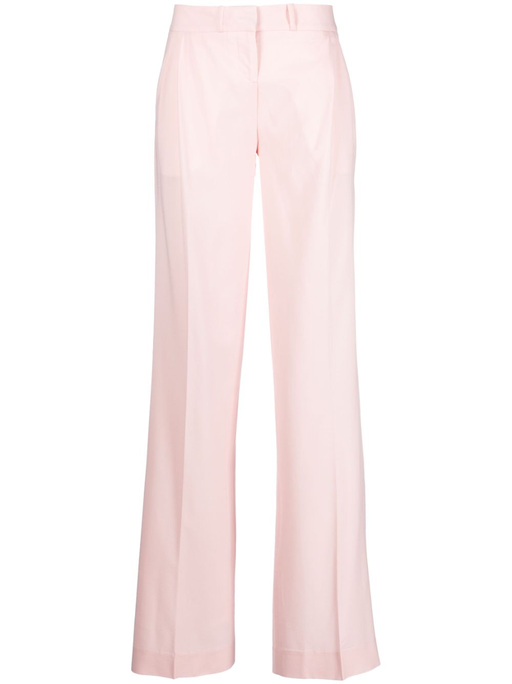 Low-rise tailored trousers - Pink