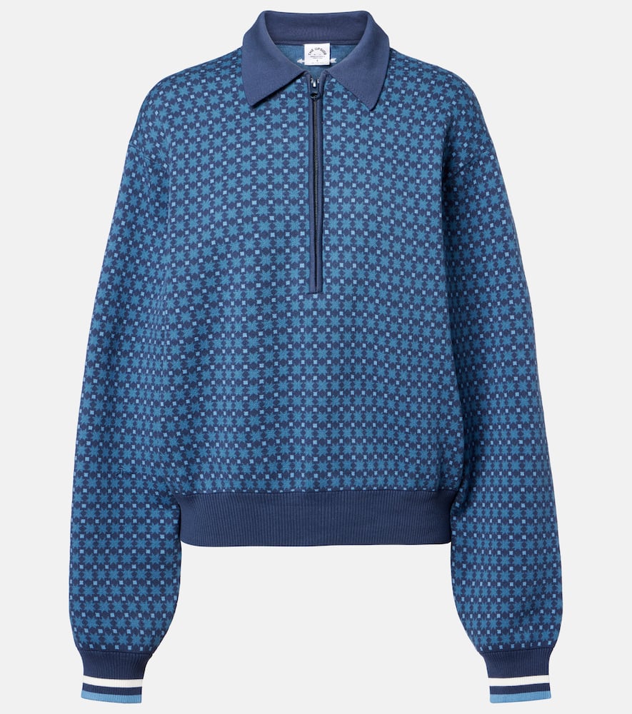 Lumiere Zane cotton-blend polo shirt