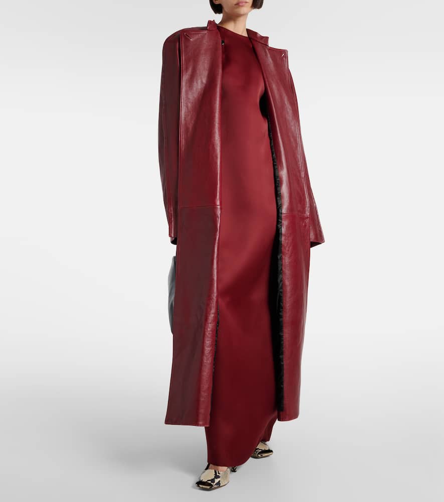 Lohan silk maxi dress