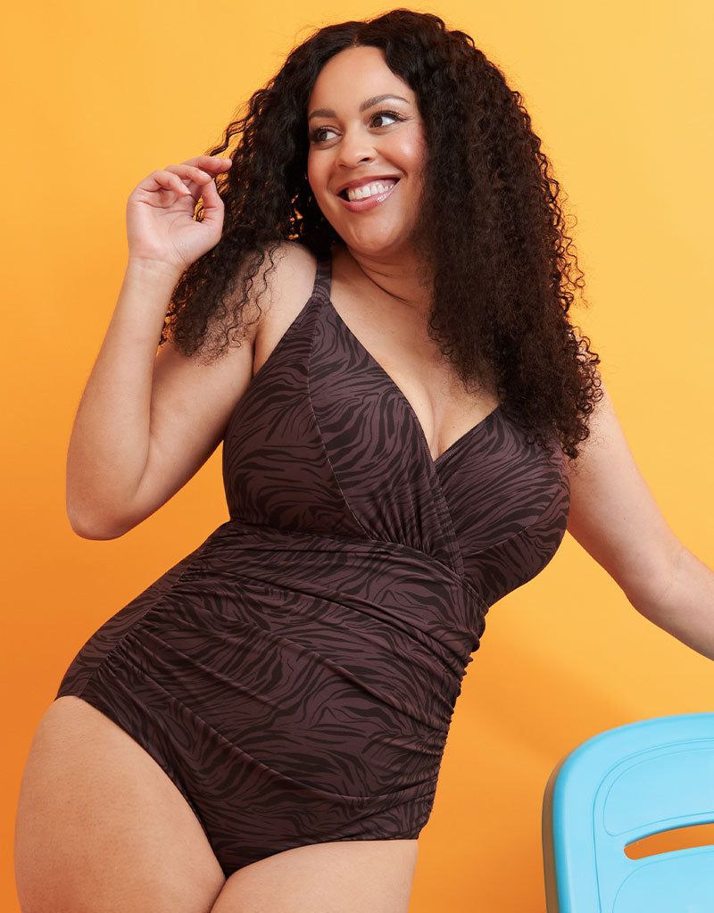 Adella Calypso Plunge Control Underwired Swimsuit