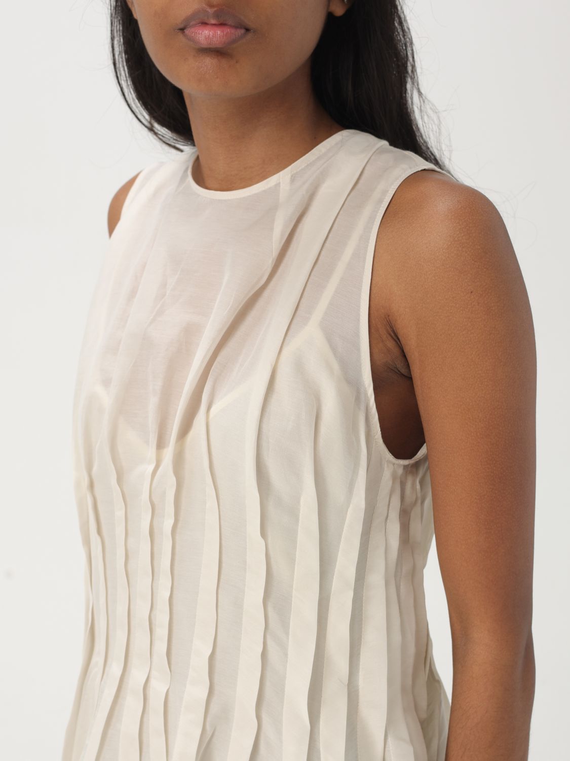Top LIVIANA CONTI Woman color Beige