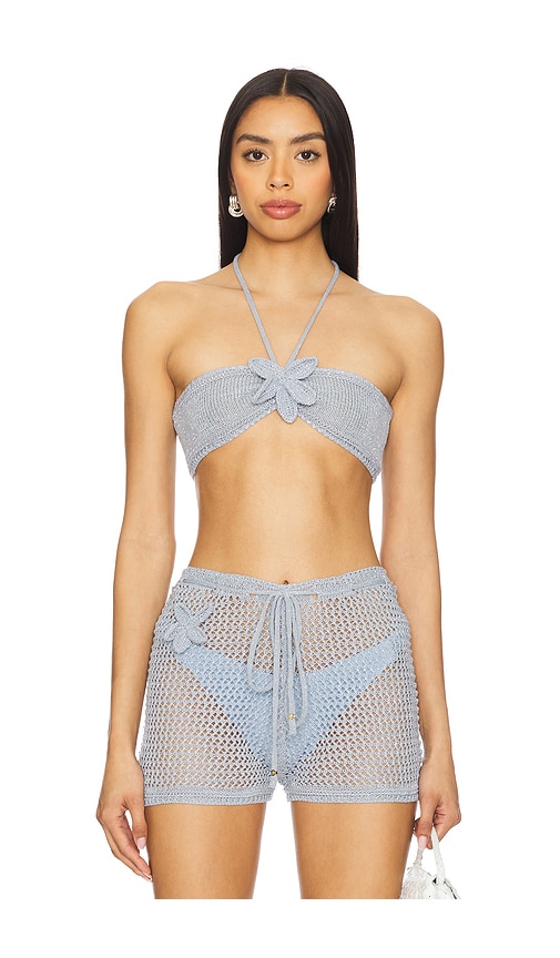 Bananhot Zorya Top in Baby Blue. - M/L also in XS