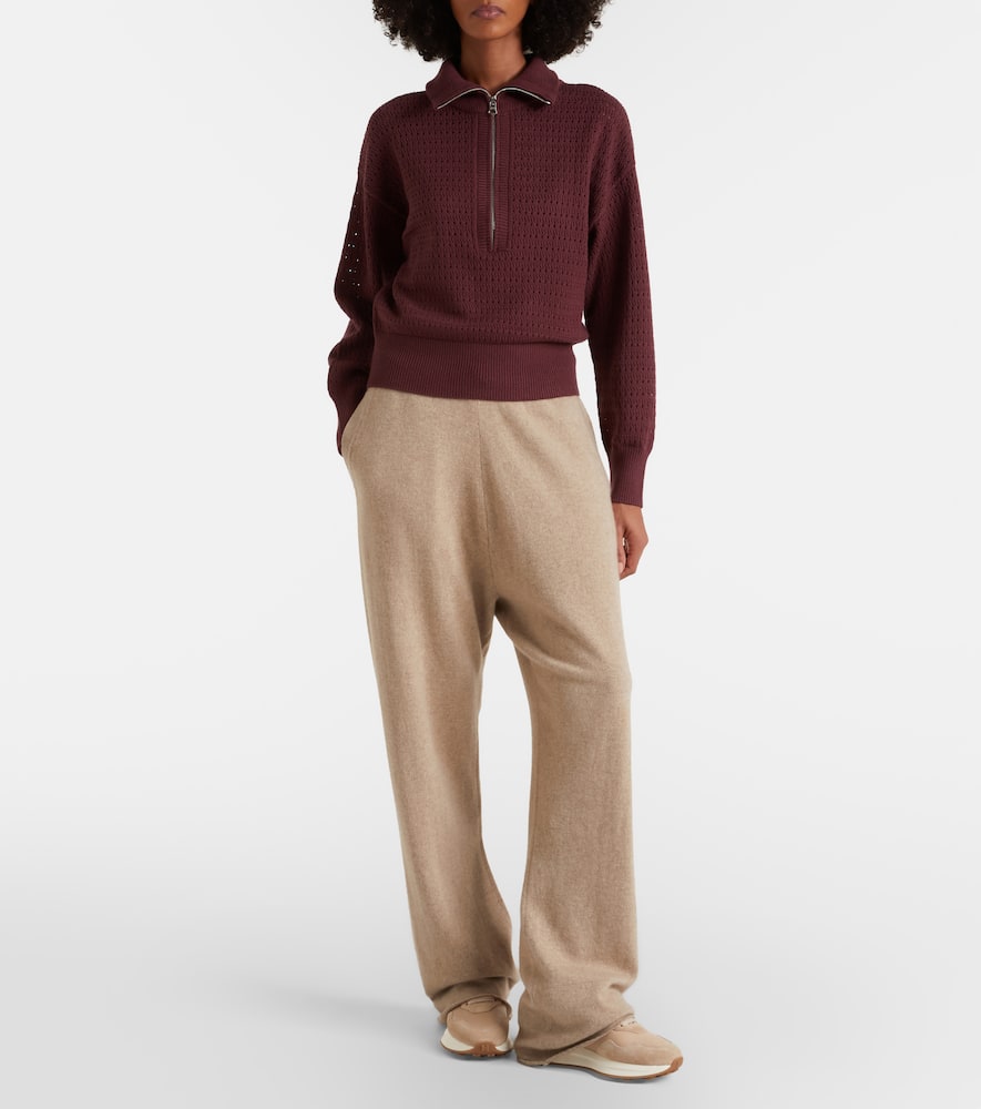 Darla half-zip sweater
