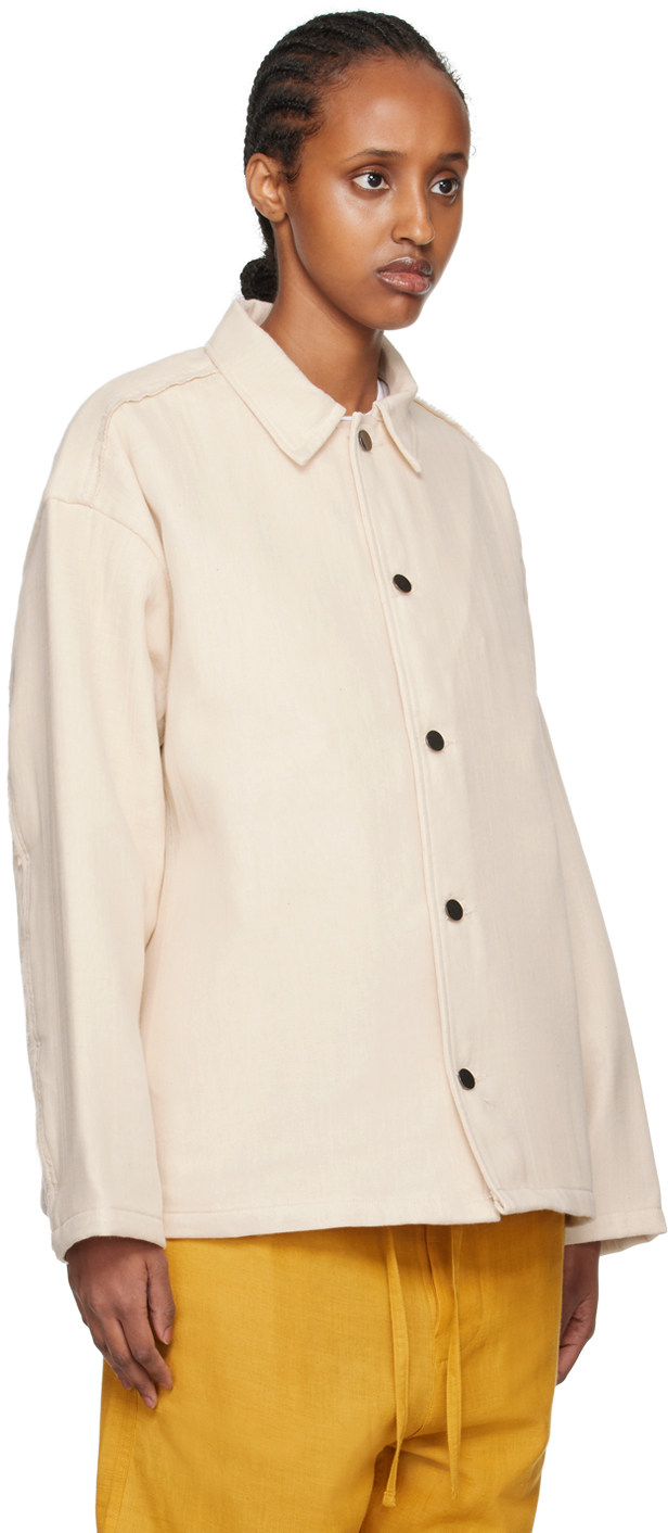 Off white cotton jacket