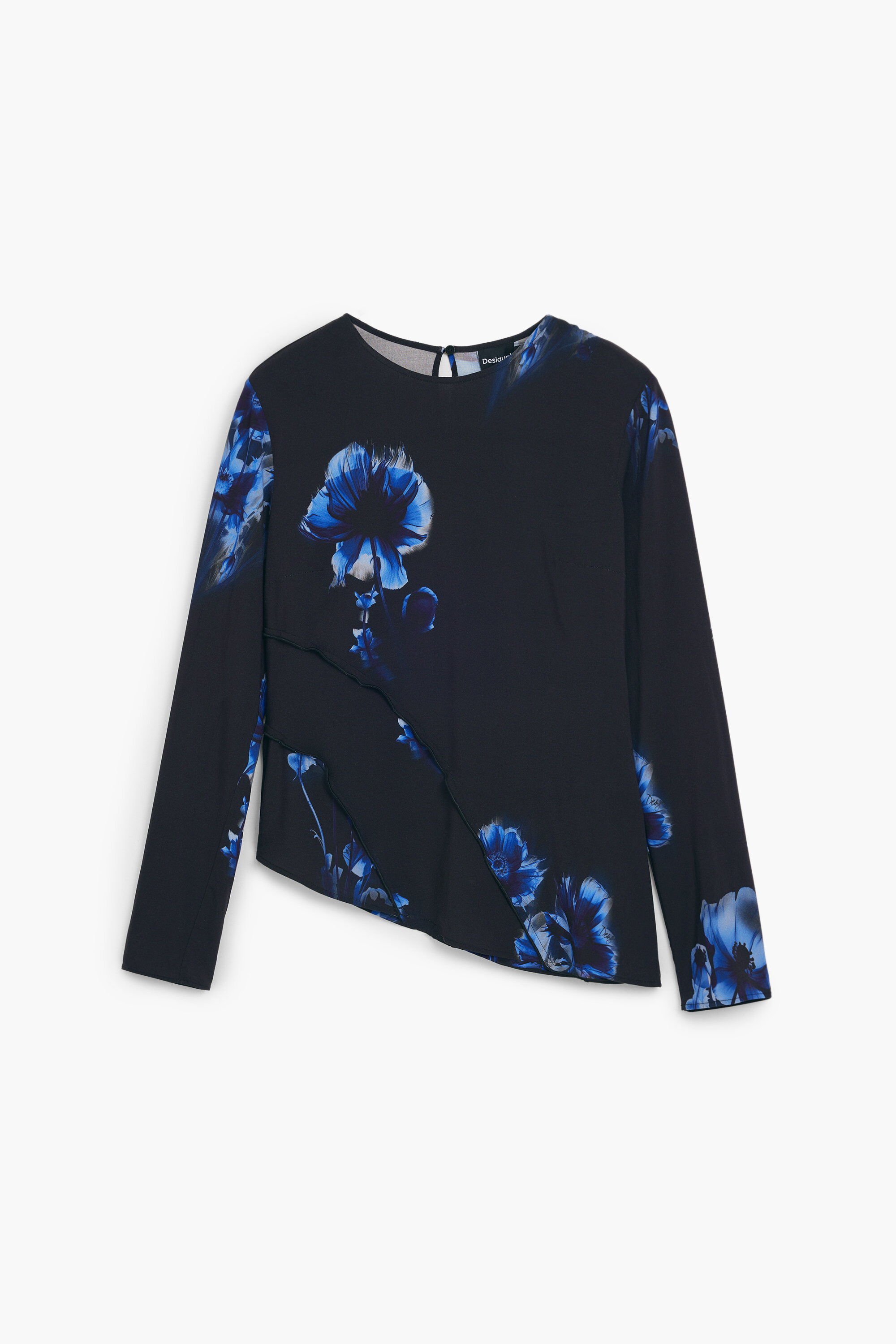 Asymmetric blouse