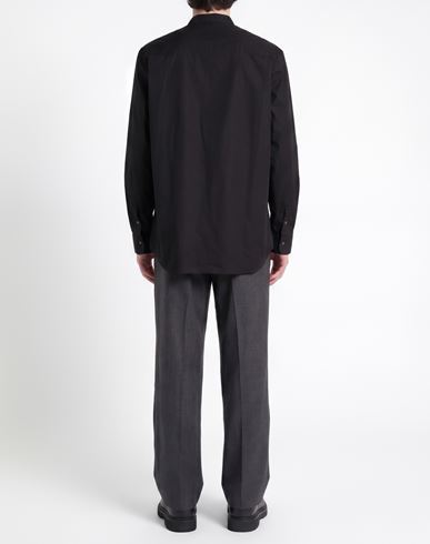 Man Shirt Black Size 16 Cotton